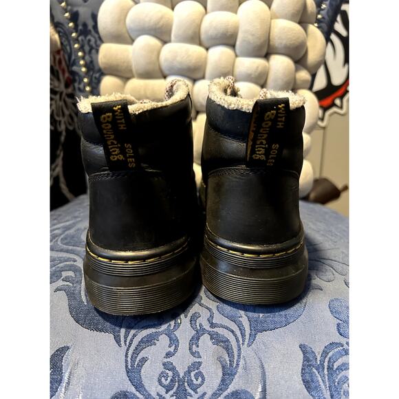 Dr Martens Bonny Black Faux Fur Lined Boots size 8/EU 39 - Picture 4 of 6